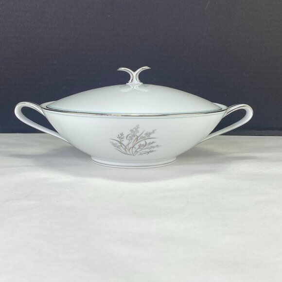 Vintage Noritake China Taryn Round Covered Vegetable - Picture 3 of 11